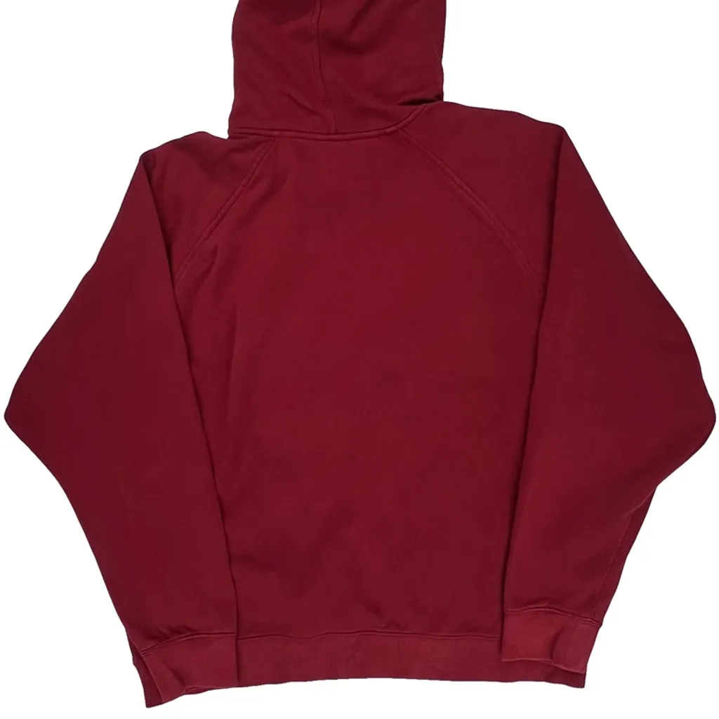 Nike Hoodie - Large Red Cotton - Image 6