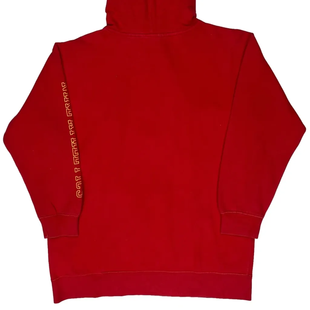 Nike Hoodie - XL Red Cotton - Image 7