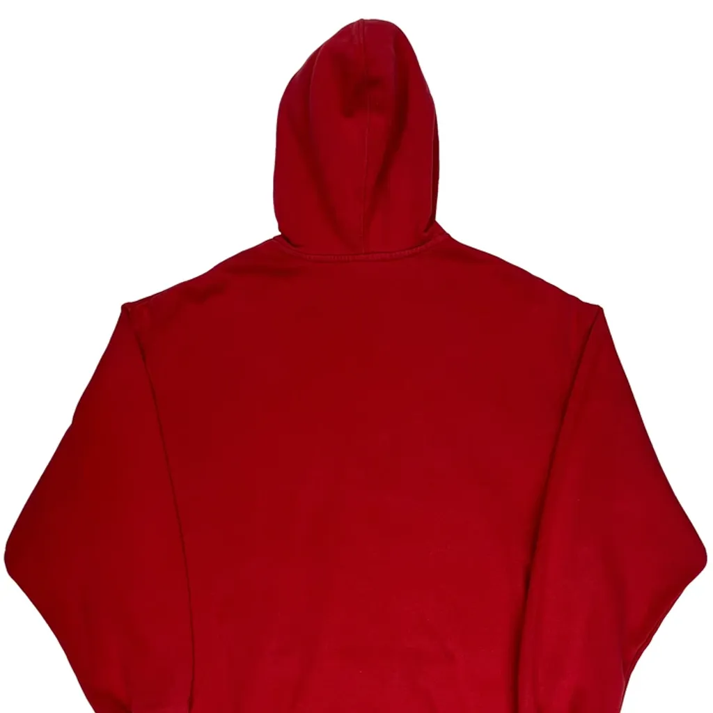 Nike Hoodie - XL Red Cotton - Image 7