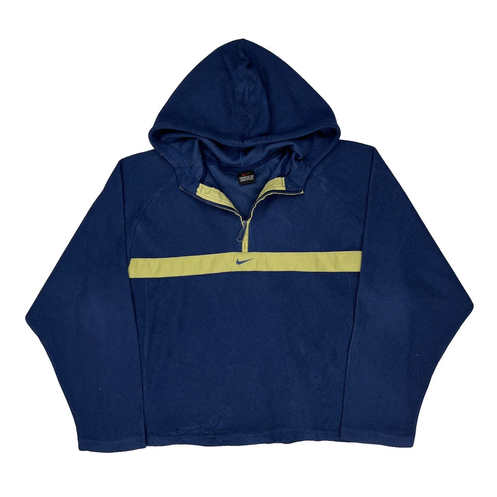 Nike Hoodie - XL Blue Cotton