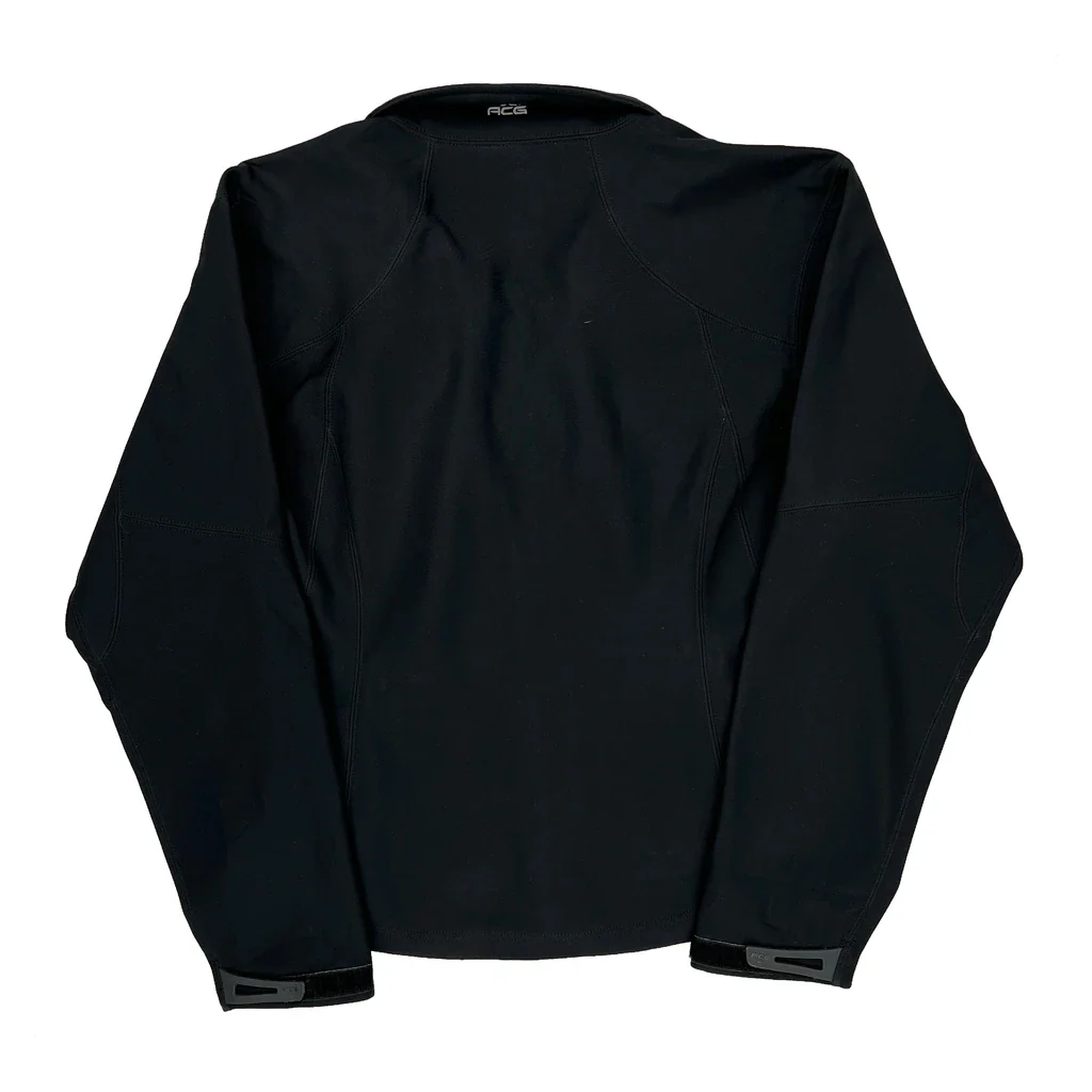 Nike Jacket - Small Black Polyester - Image 2