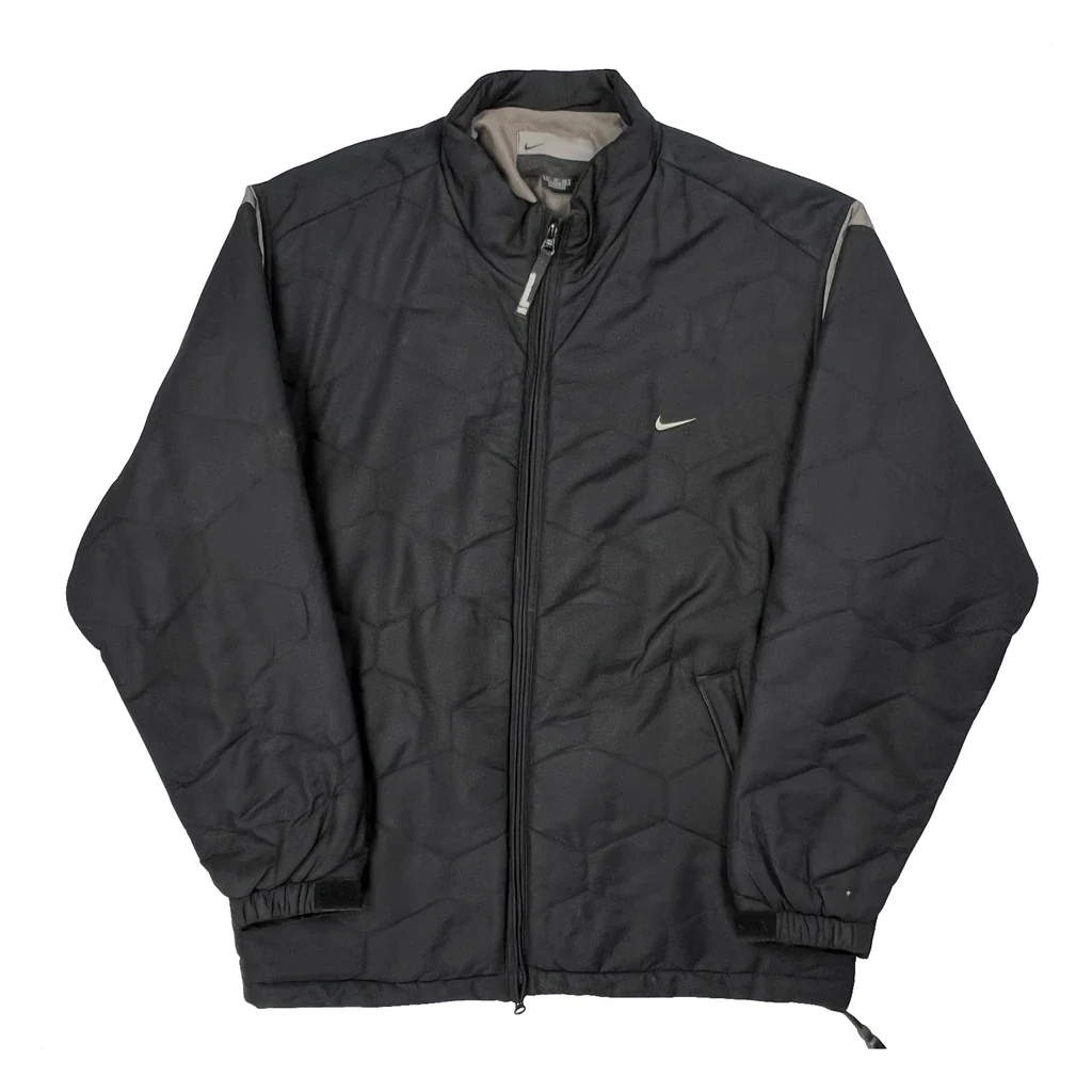 Nike Jacket - XL Black Polyester