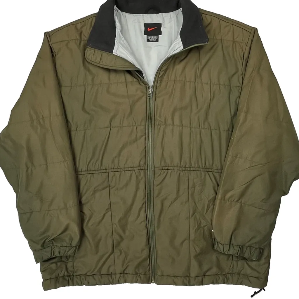 Nike Jacket - Large Green Polyester - Image 5