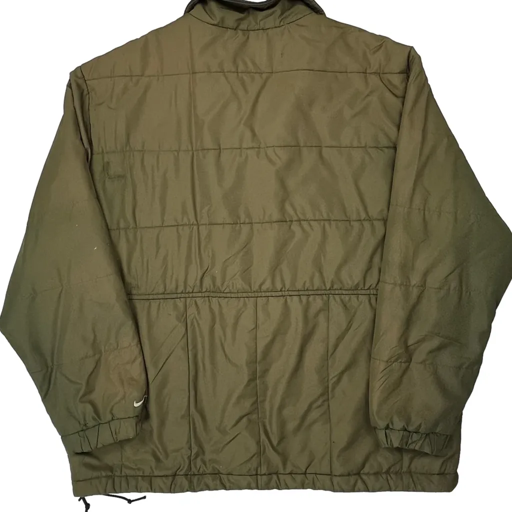 Nike Jacket - Large Green Polyester - Image 6