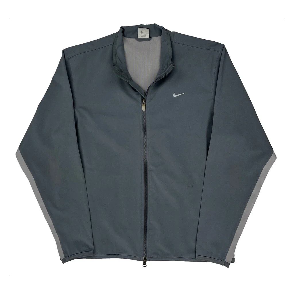 Nike Jacket - Medium Grey Polyester