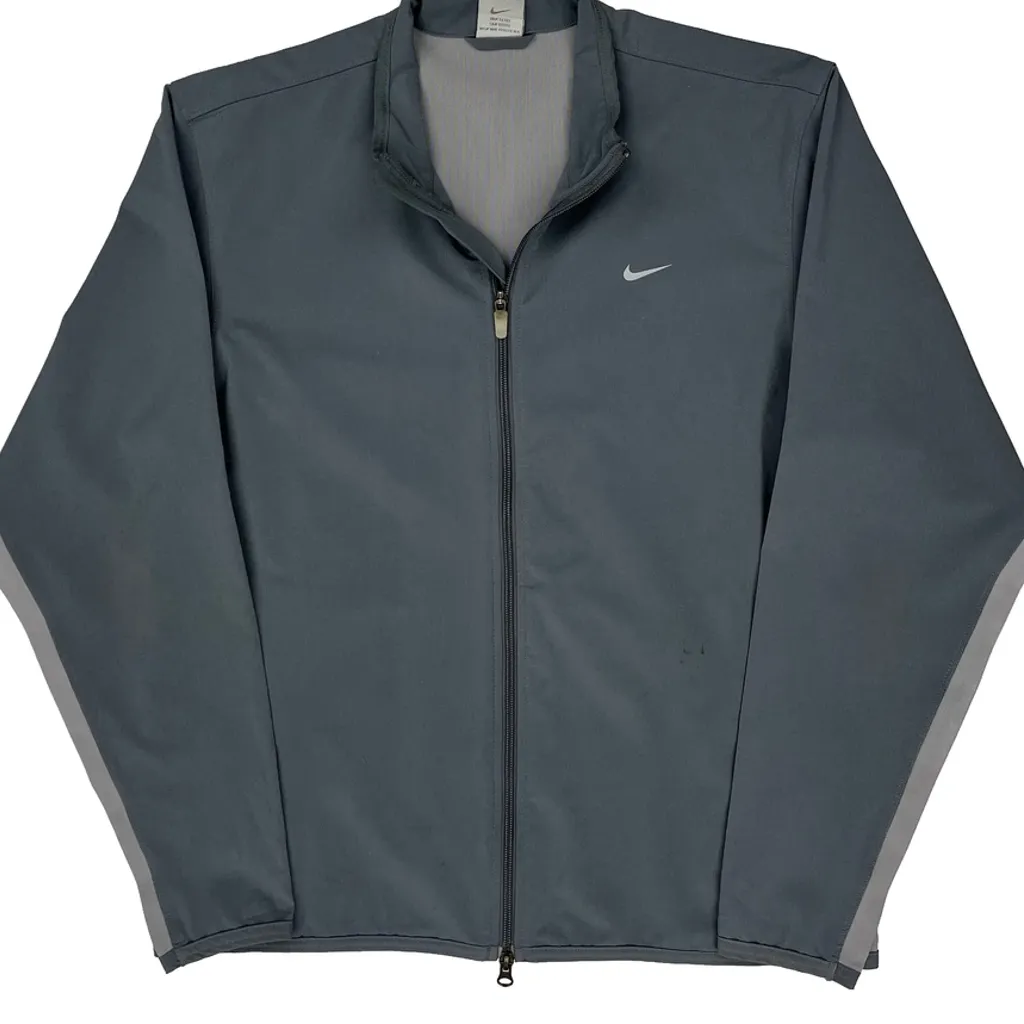 Nike Jacket - Medium Grey Polyester - Image 4