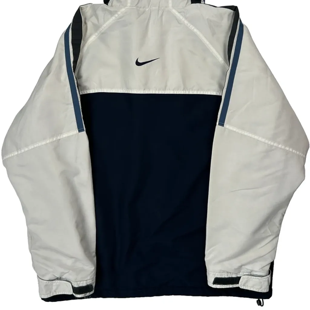 Nike Jacket - Large Navy Polyester - Image 6
