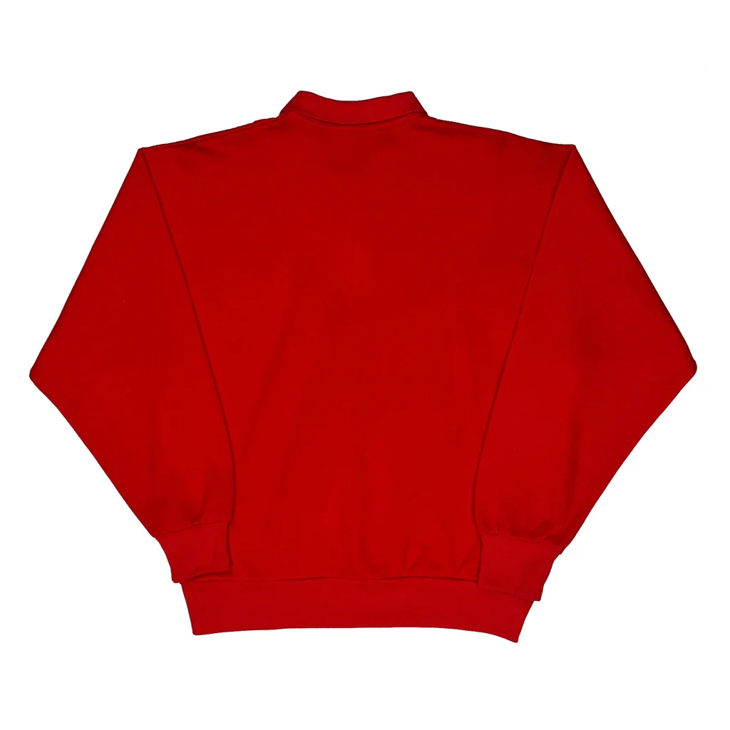 Nike Jumper - Medium Red Cotton - Image 2