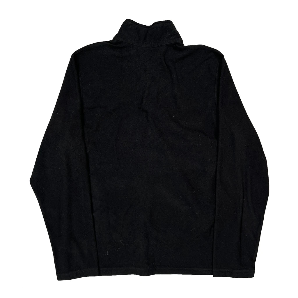 Nike Long Sleeve T-Shirt - XL Black Polyester - Image 2