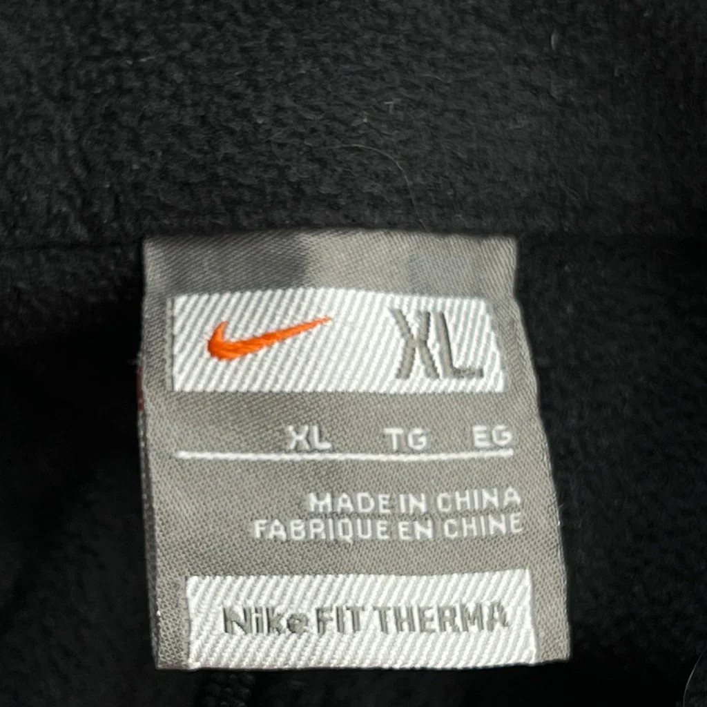Nike Long Sleeve T-Shirt - XL Black Polyester - Image 3