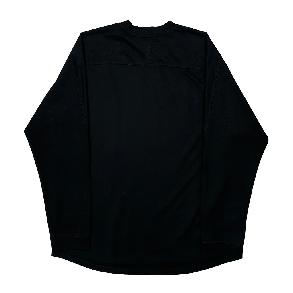 Nike Long Sleeve T-Shirt - XL Black Polyester - Image 2