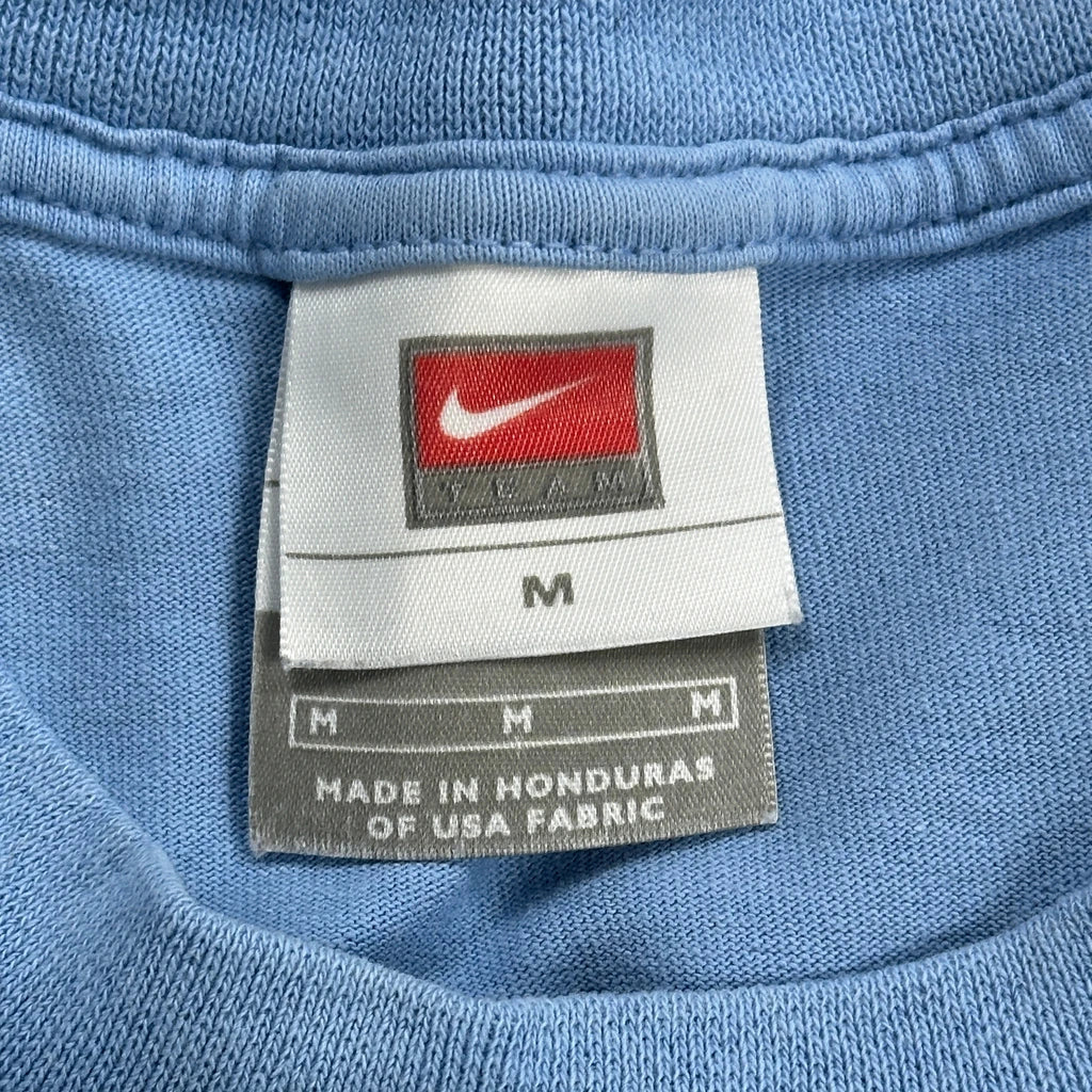 Nike Long Sleeve T-Shirt - Medium Blue Cotton - Image 3