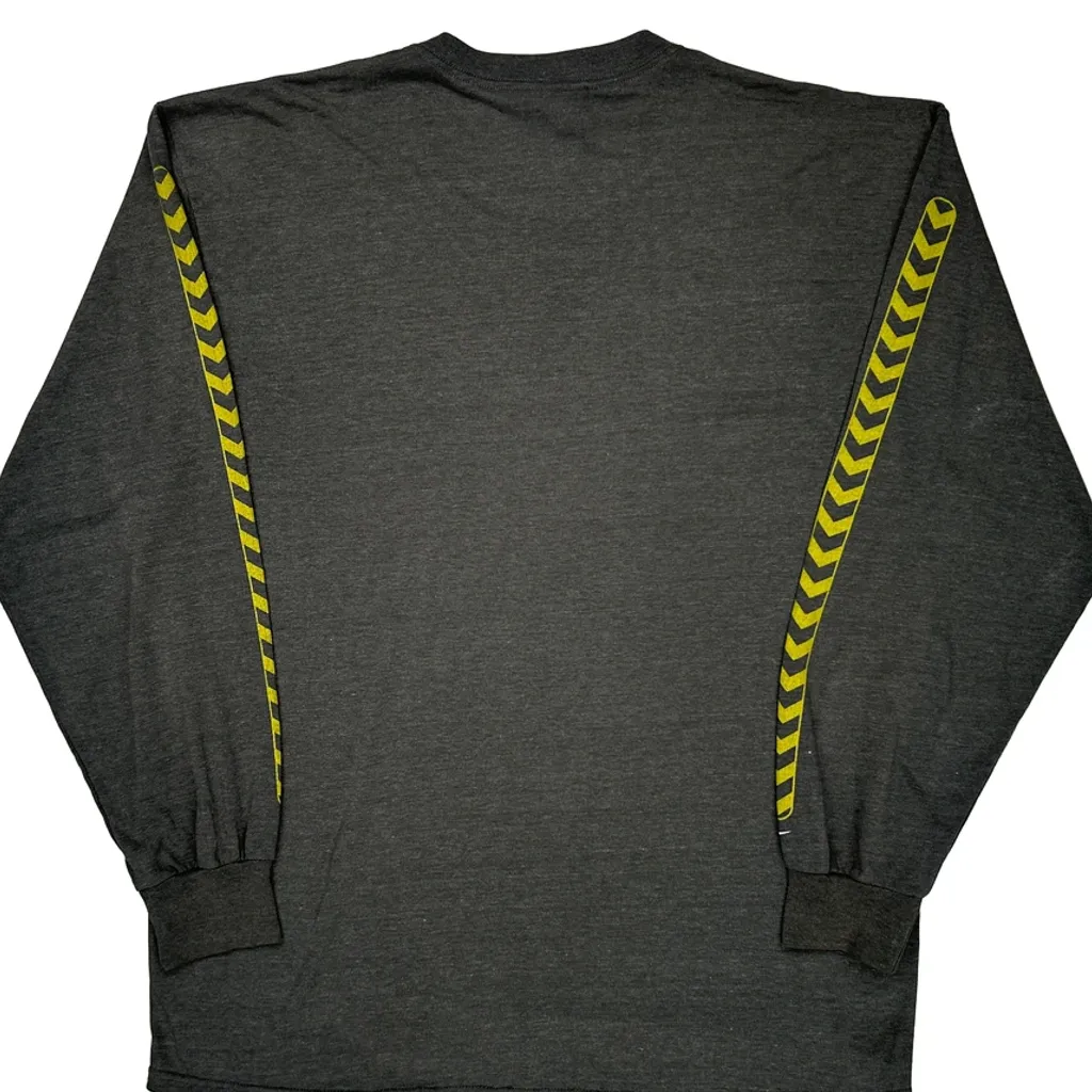 Nike Long Sleeve T-Shirt - Large Grey Cotton - Image 7