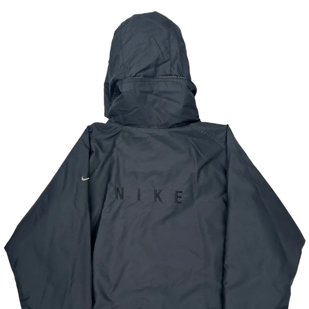 Nike Parka - Large Black Polyester - Image 6
