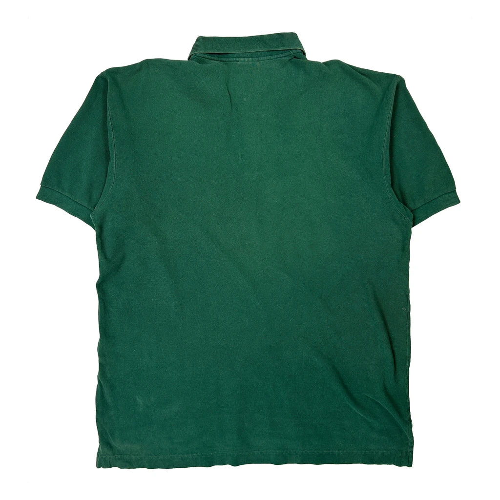 Nike Polo Shirt - Large Green Cotton - Image 2