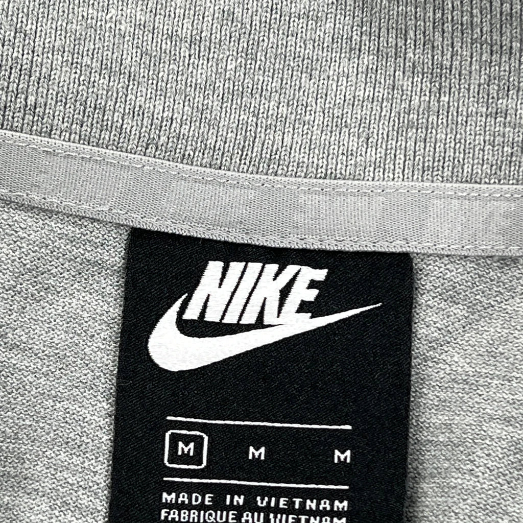 Nike Polo Shirt - Medium Grey Cotton - Image 3