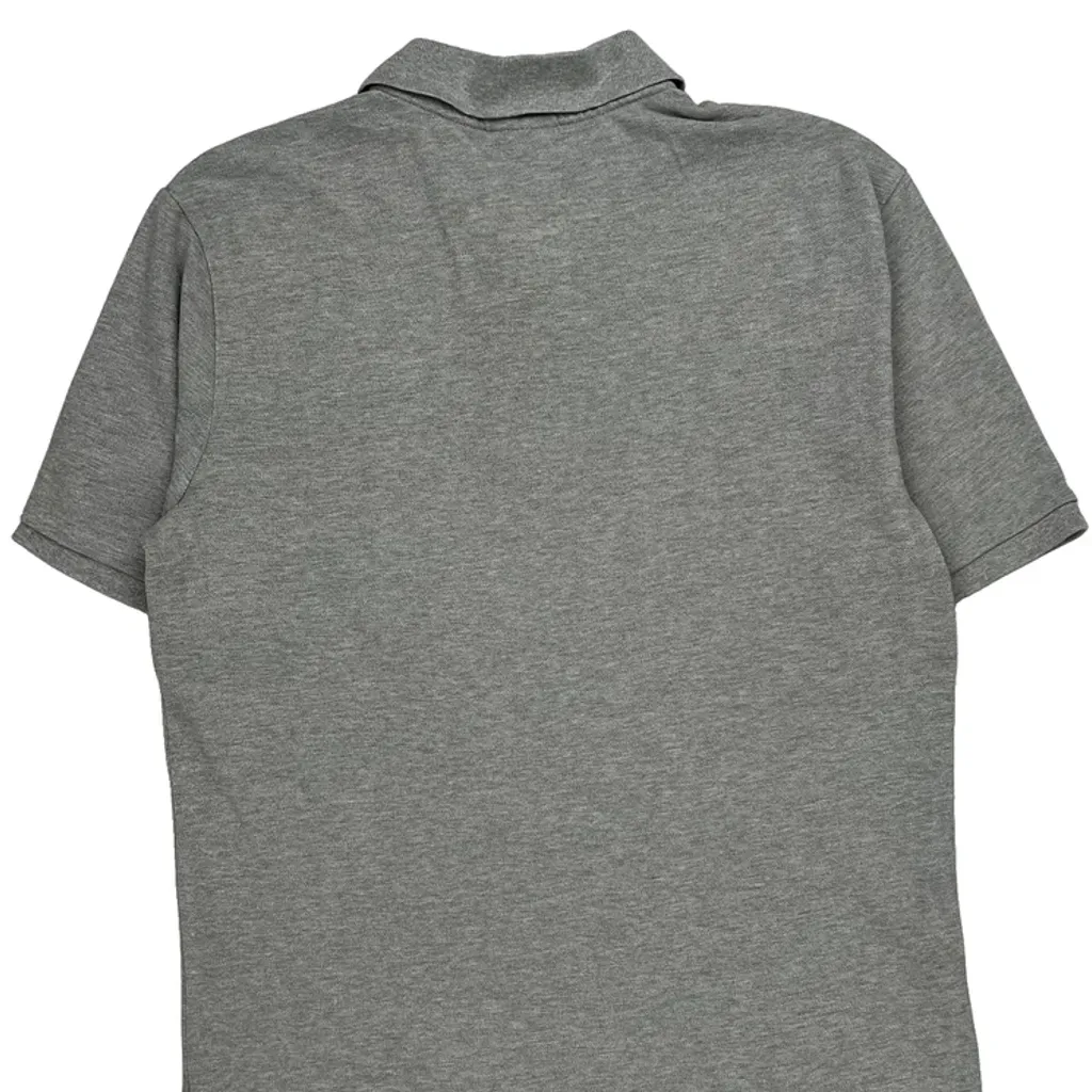 Nike Polo Shirt - Medium Grey Cotton - Image 6