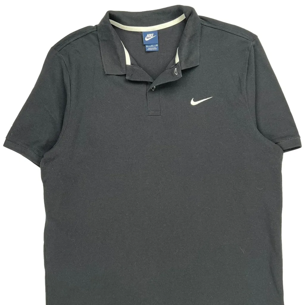 Nike Polo Shirt - XL Grey Cotton - Image 4