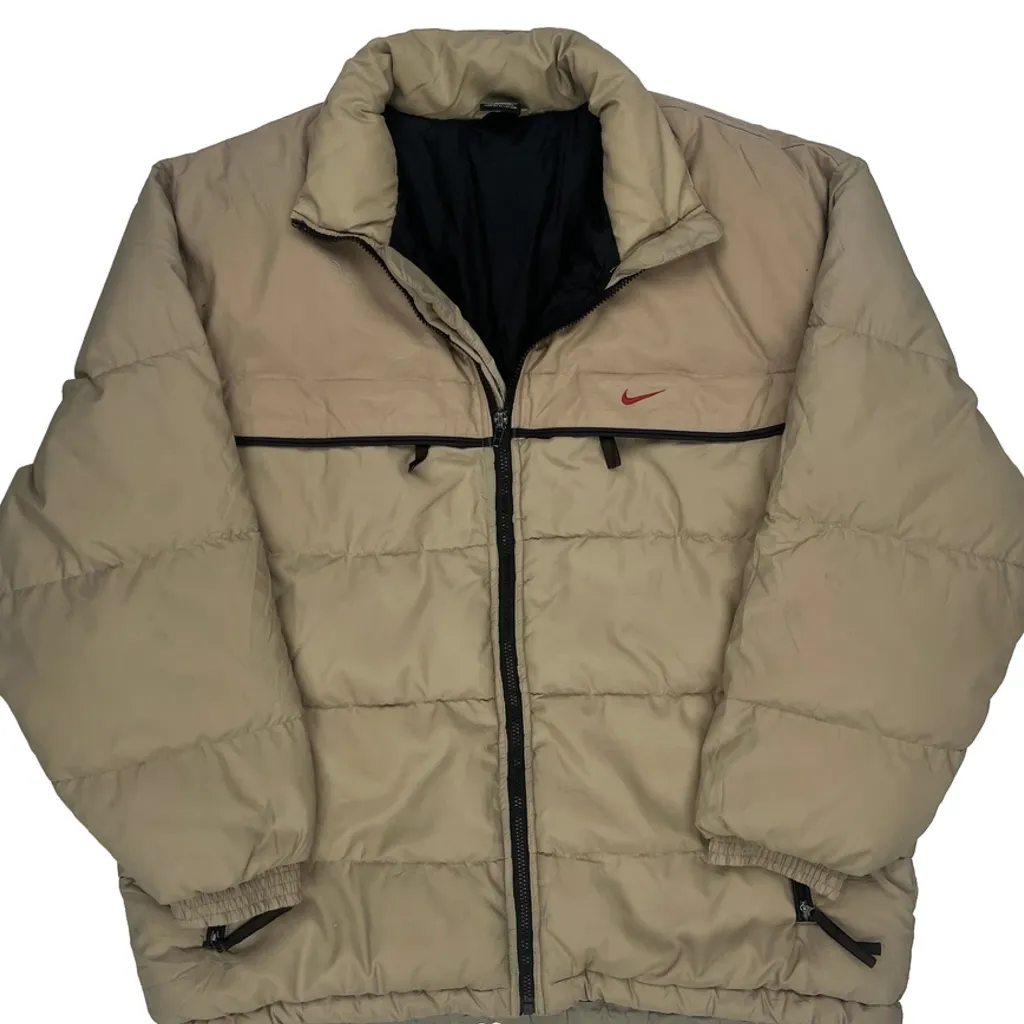 Nike Puffer - Large Beige Polyester - Image 7