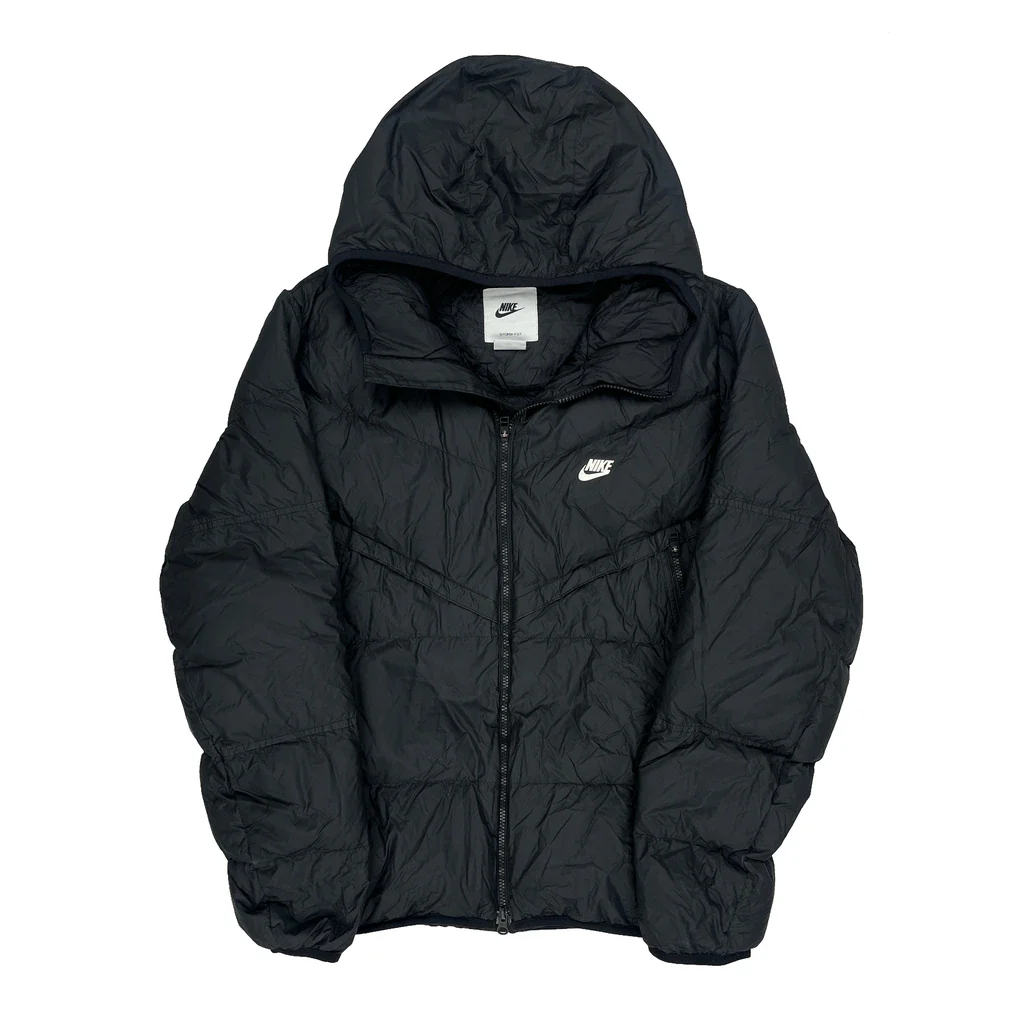 Nike Puffer - Large Black Polyester