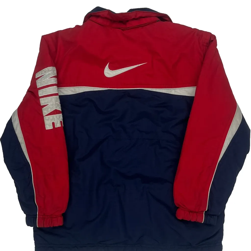 Nike Spellout Puffer - Medium Navy Polyester - Image 7