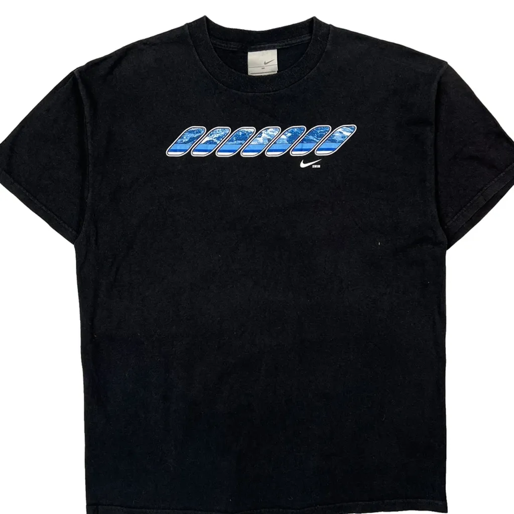 Nike Sb Nike Graphic T-Shirt - Medium Black Cotton - Image 4