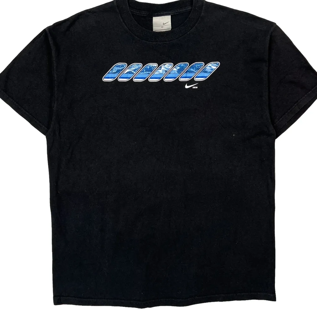 Nike Sb Nike Graphic T-Shirt - Medium Black Cotton - Image 5