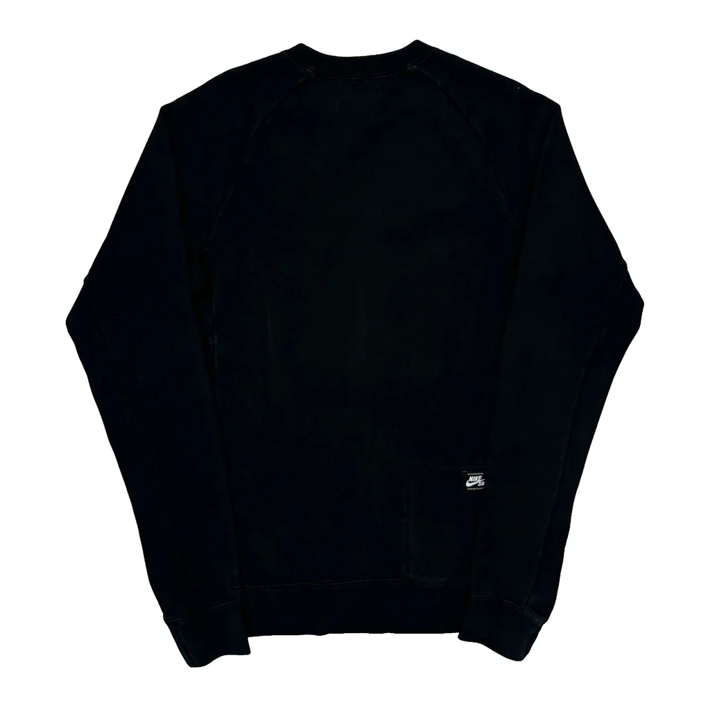 Nike Sb Sweatshirt - Medium Black Cotton - Image 2