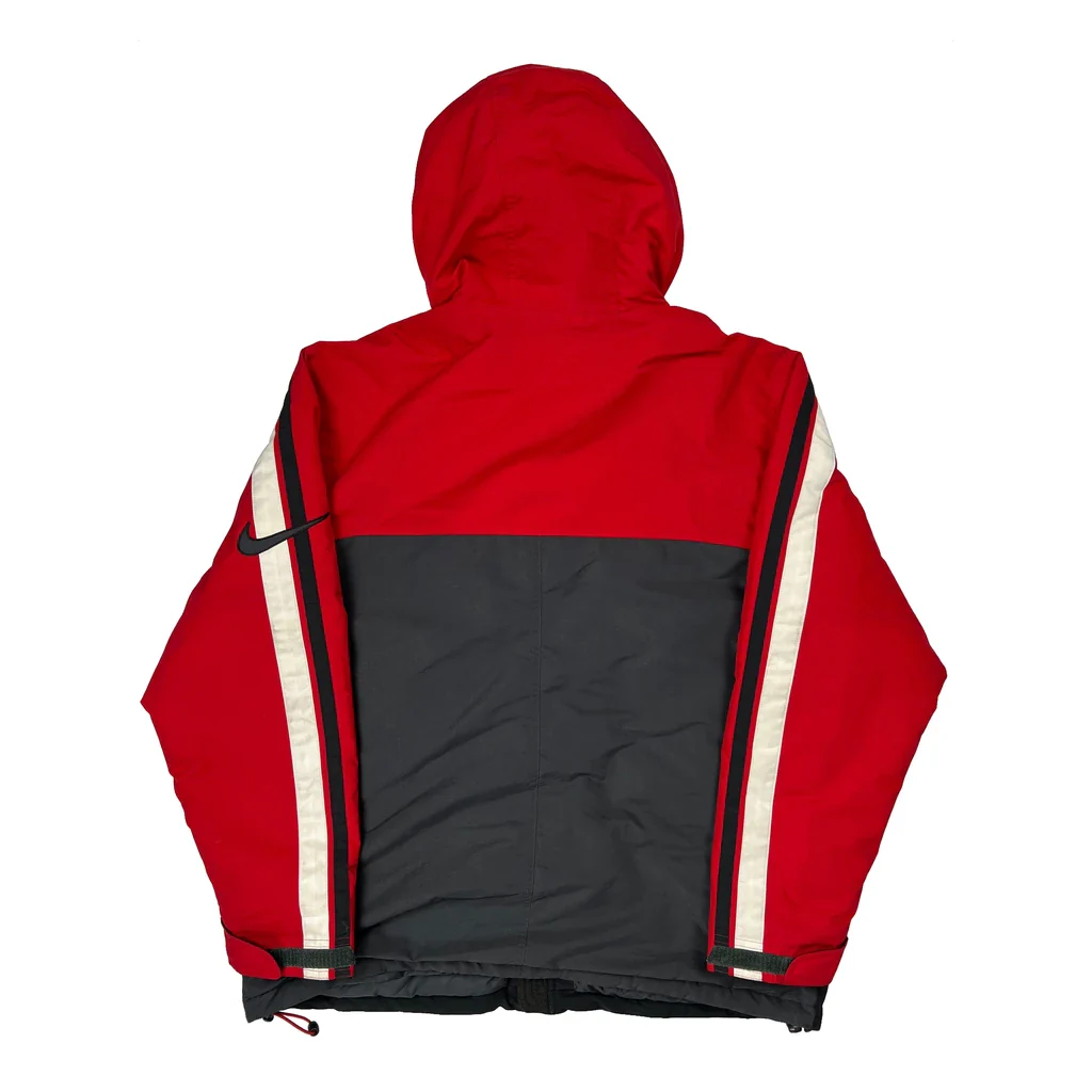 Nike Ski Jacket - Large Gray Polyester - Image 2