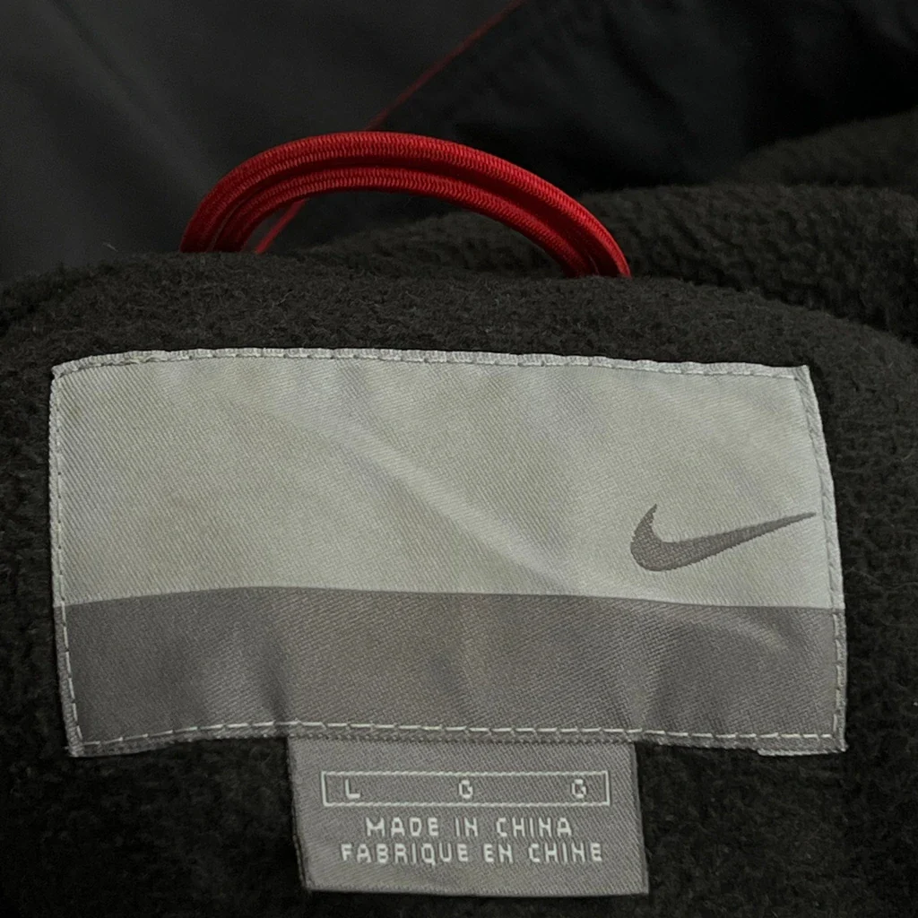 Nike Ski Jacket - Large Gray Polyester - Image 3