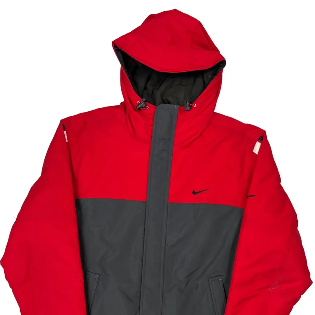 Nike Ski Jacket - Large Gray Polyester - Image 4