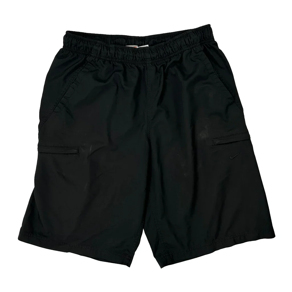 Nike Sport Shorts - Large Black Polyester