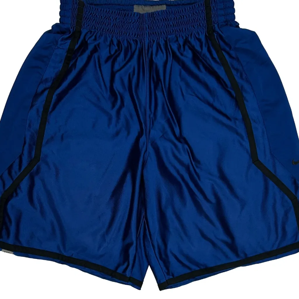 Nike Sport Shorts - 32W 9L Blue Polyester - Image 8