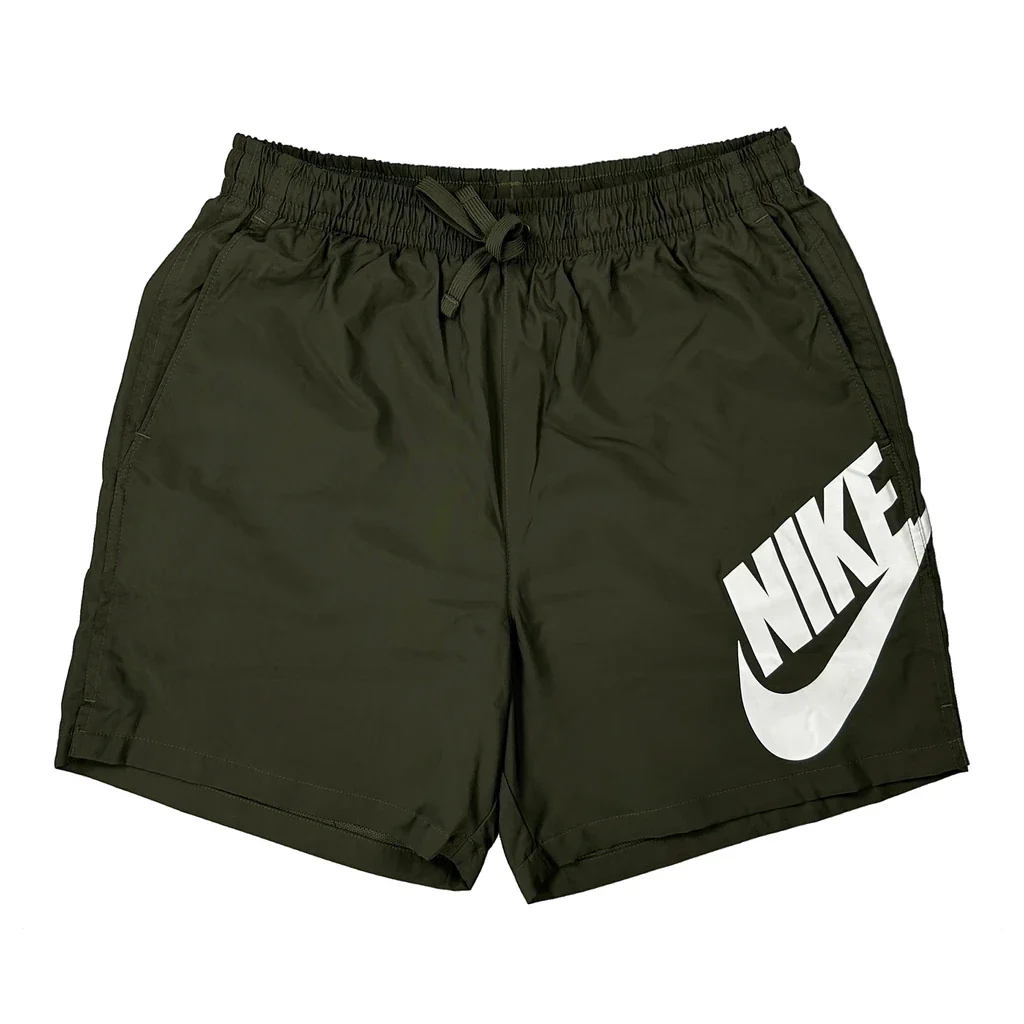 Nike Sport Shorts - Large Green Polyester