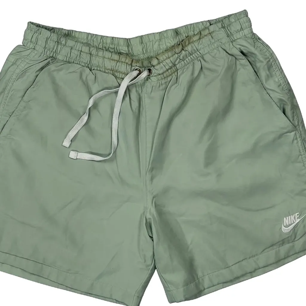 Nike Sport Shorts - Medium Green Polyester - Image 4