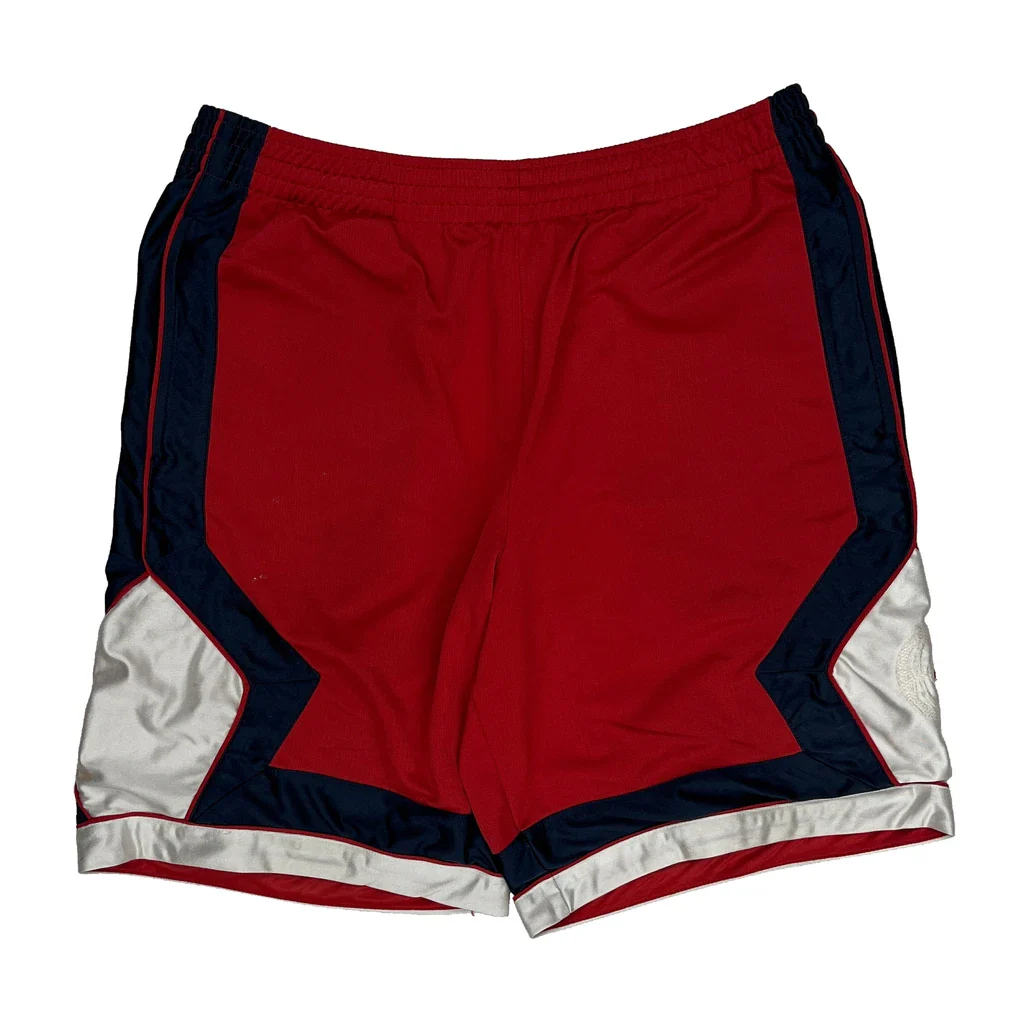 Nike Sport Shorts - Large Red Polyester