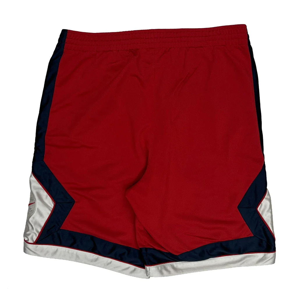 Nike Sport Shorts - Large Red Polyester - Image 2