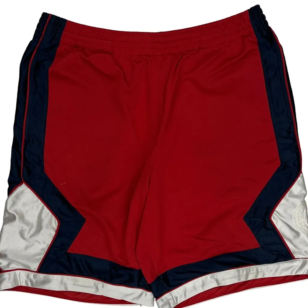 Nike Sport Shorts - Large Red Polyester - Image 4