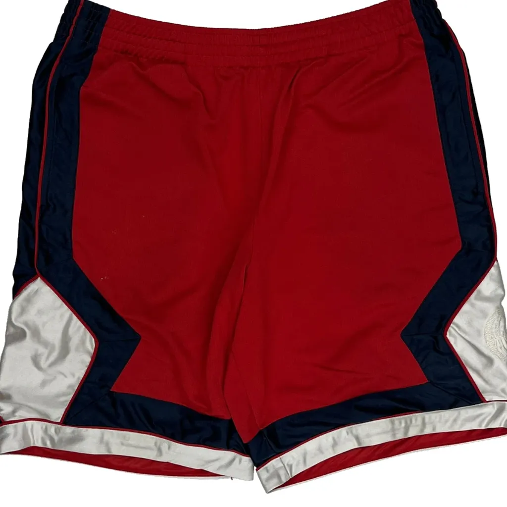 Nike Sport Shorts - Large Red Polyester - Image 5