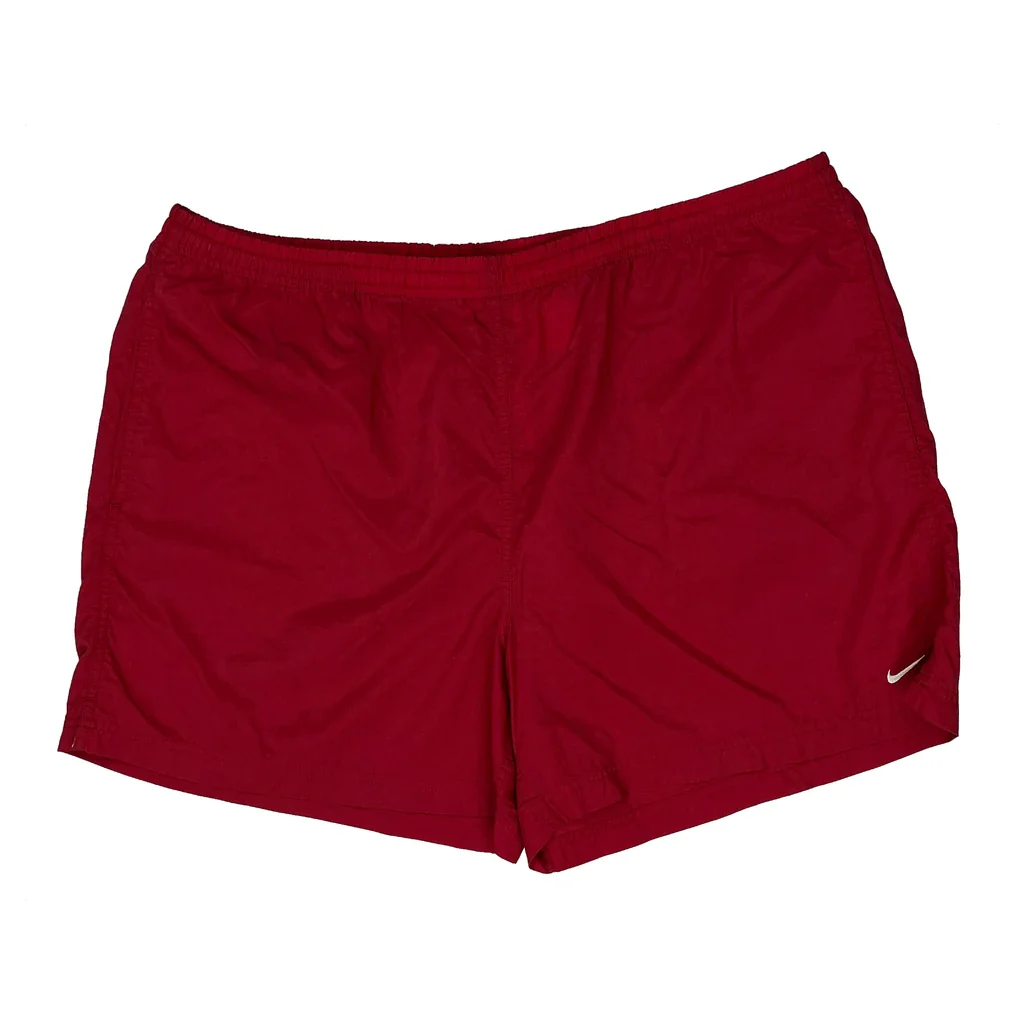 Nike Sport Shorts - XL Red Nylon - Image 2
