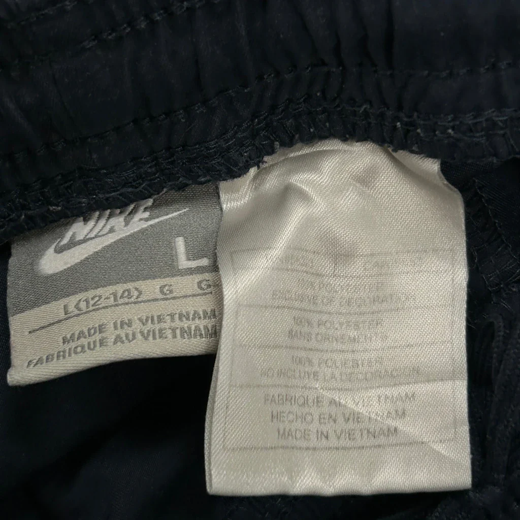 Nike Sport Shorts - Large Navy Polyester - Image 3
