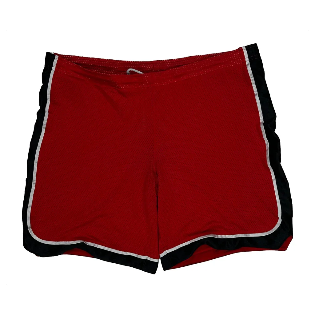 Nike Sport Shorts - Large Red Polyester - Image 2