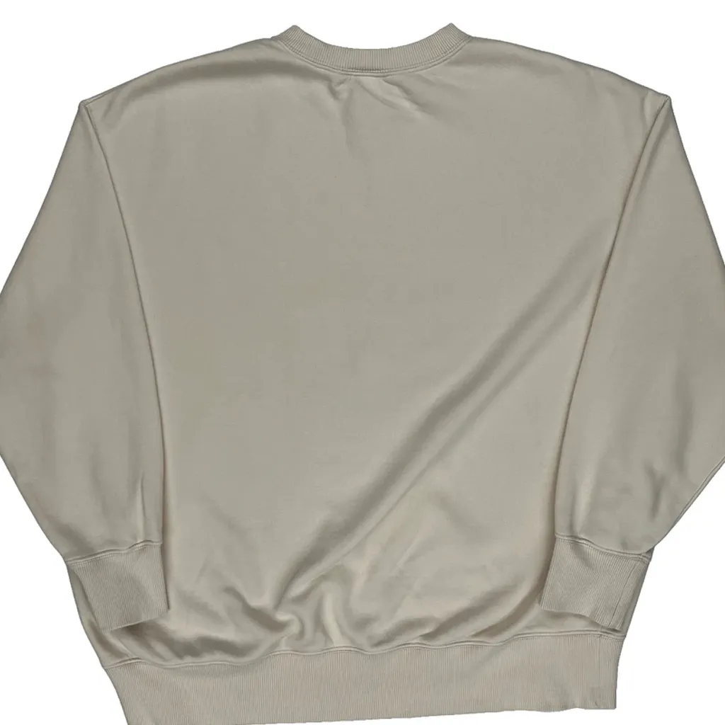 Nike Sweatshirt - Large Beige Cotton - Image 6