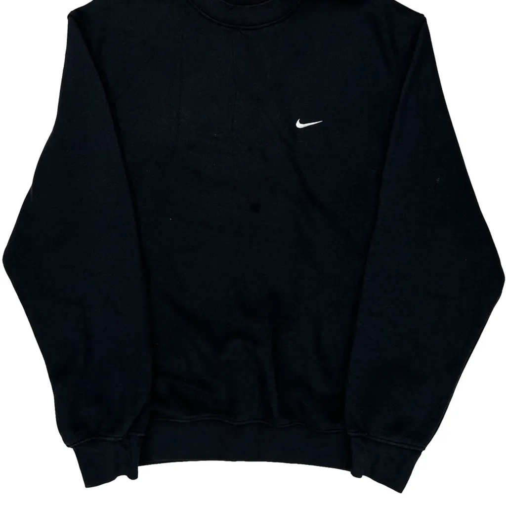 Nike Sweatshirt - Medium Black Cotton - Image 4