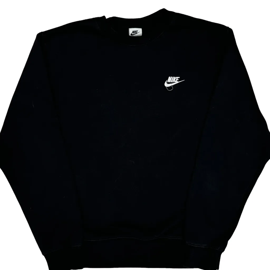Nike Sweatshirt - Medium Black Cotton - Image 4