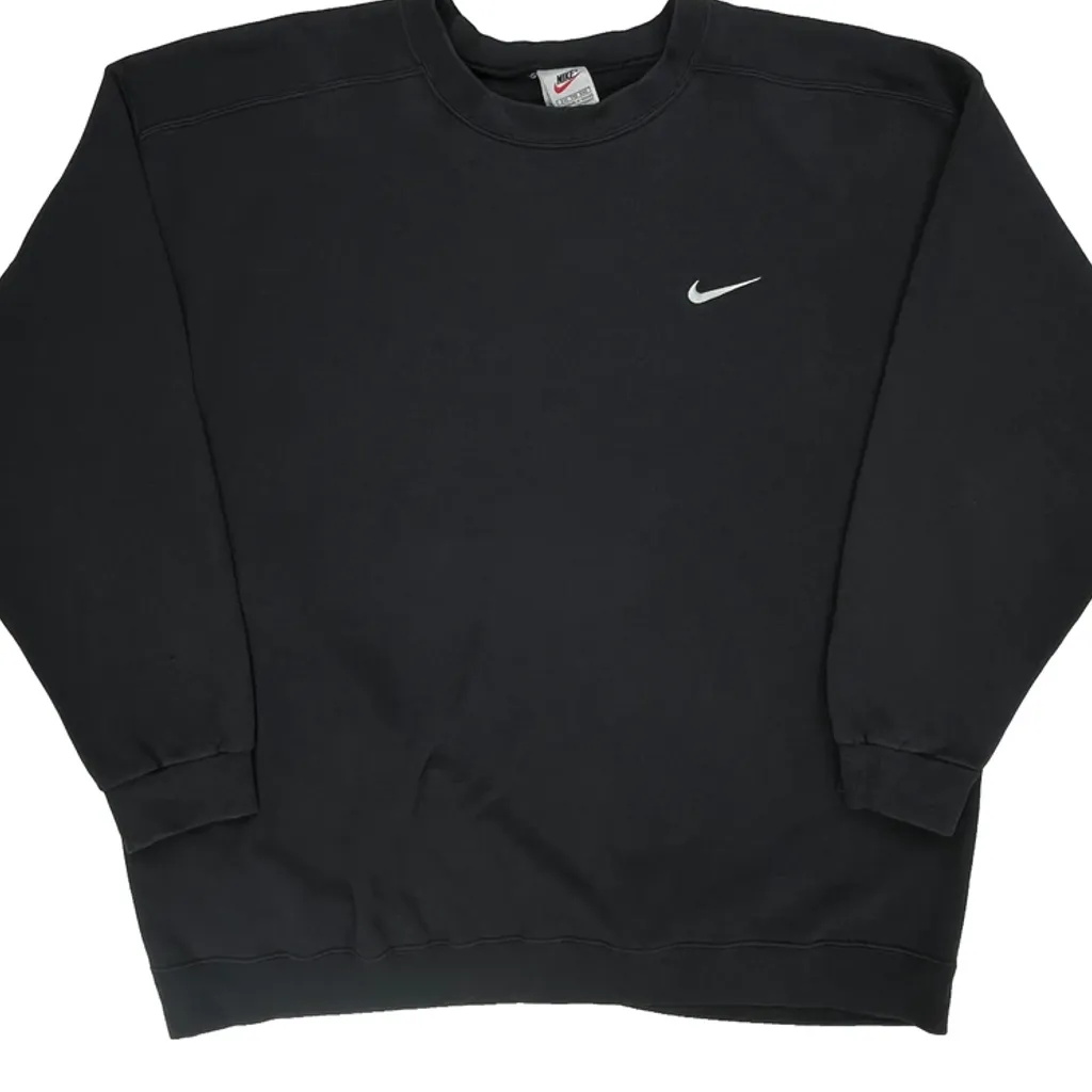 Nike Sweatshirt - 2XL Black Cotton - Image 4