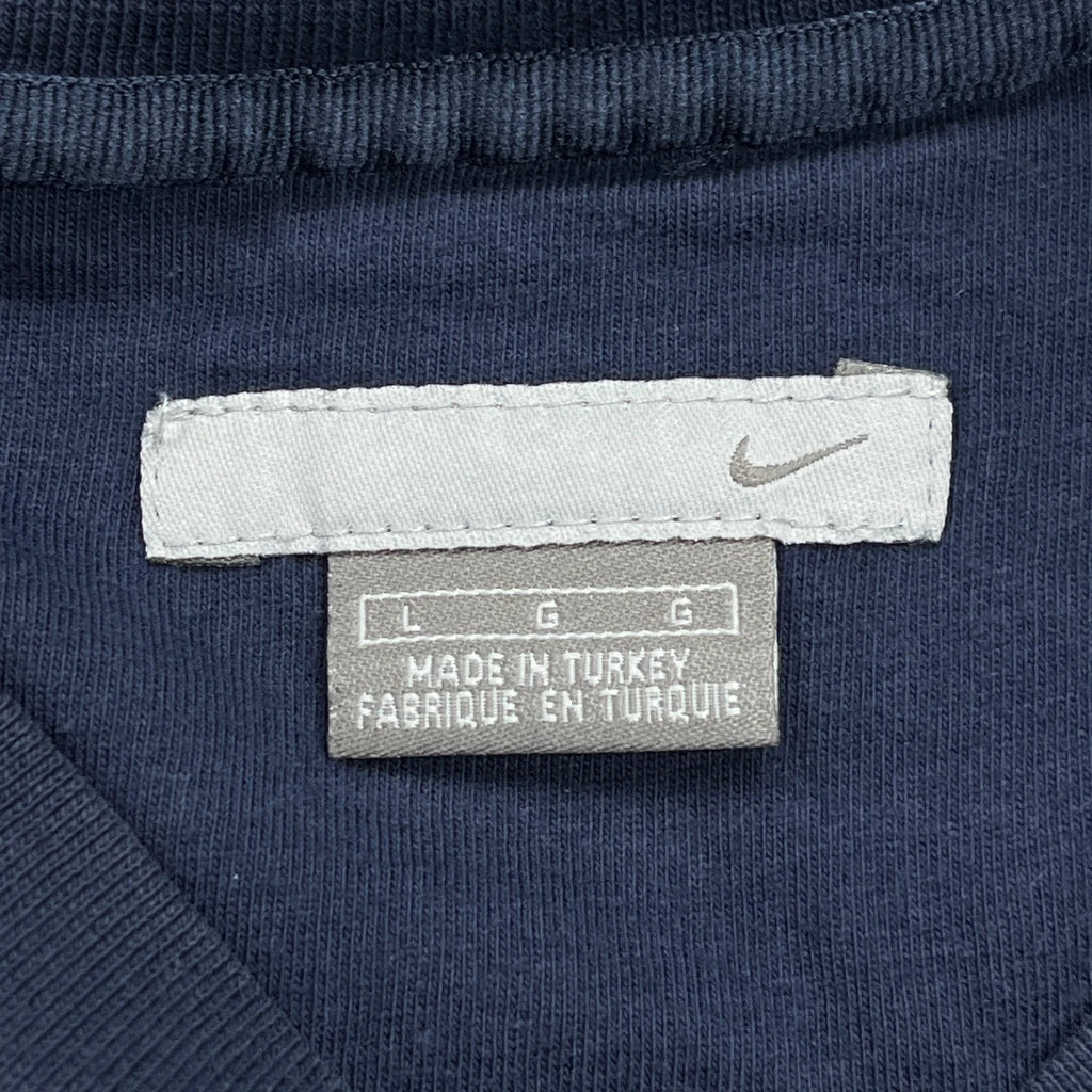 Nike Sweatshirt - Large Blue Cotton - Image 3