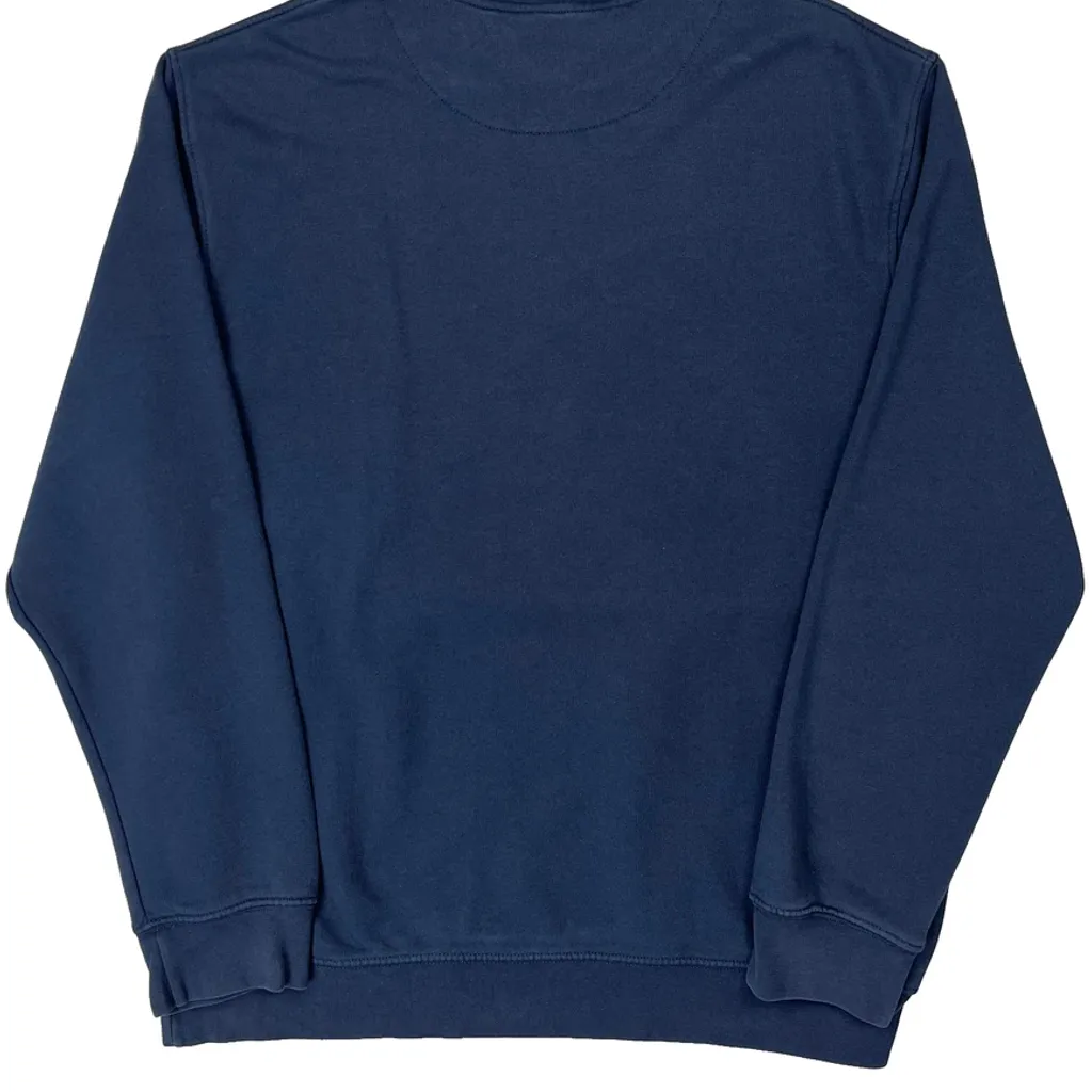 Nike Sweatshirt - Large Blue Cotton - Image 6