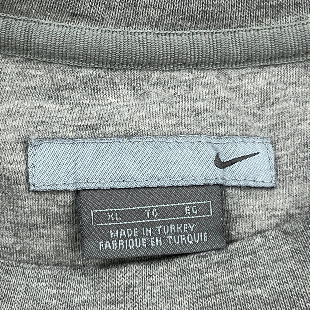 Nike Sweatshirt - XL Gray Cotton Blend - Image 3