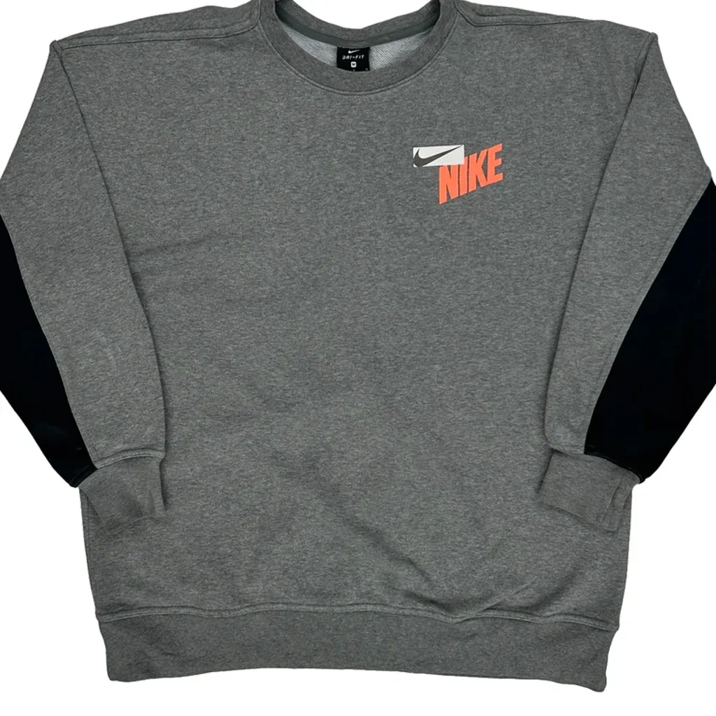 Nike Sweatshirt - Medium Grey Polyester - Image 4